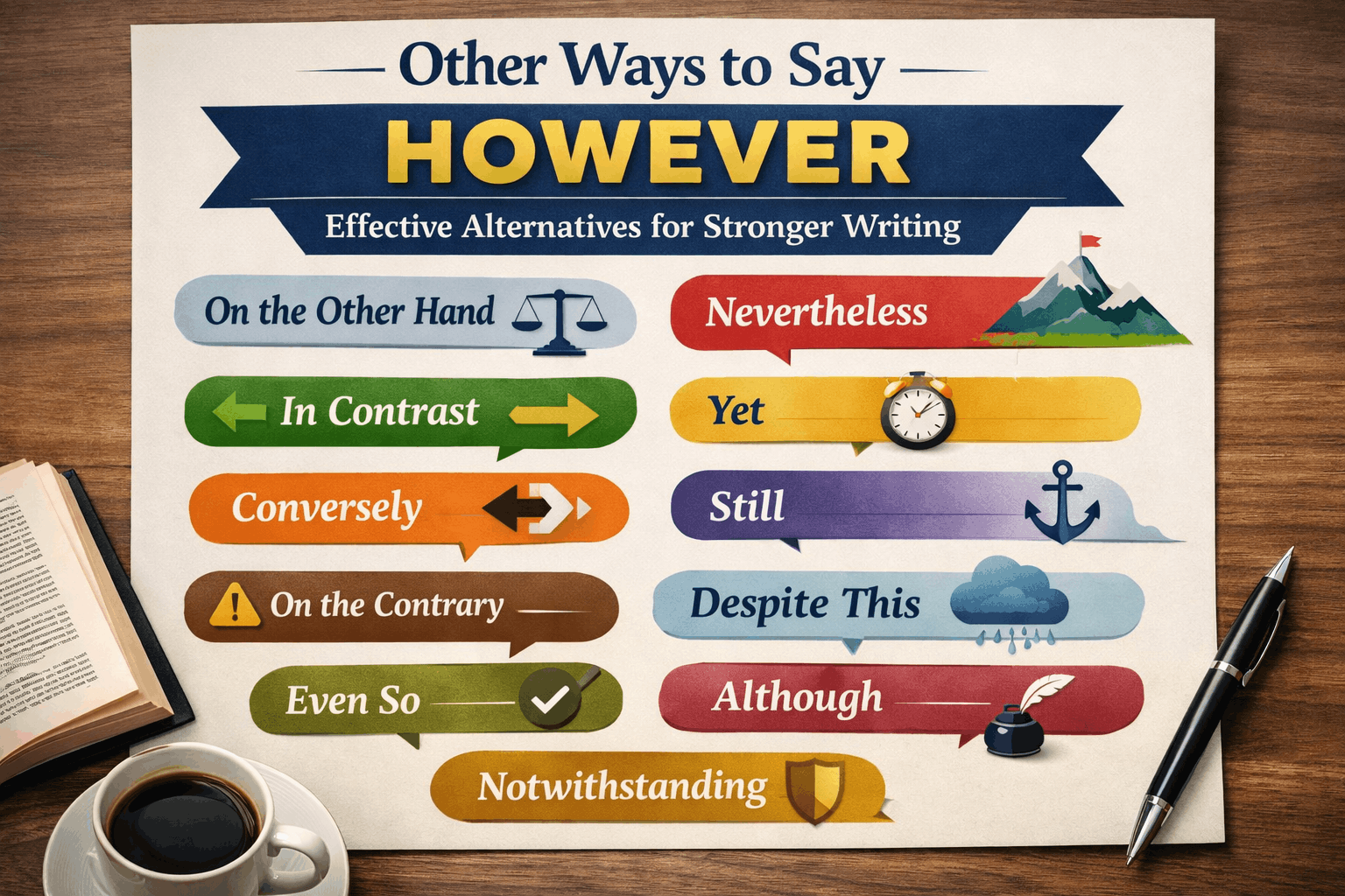 other ways to say however