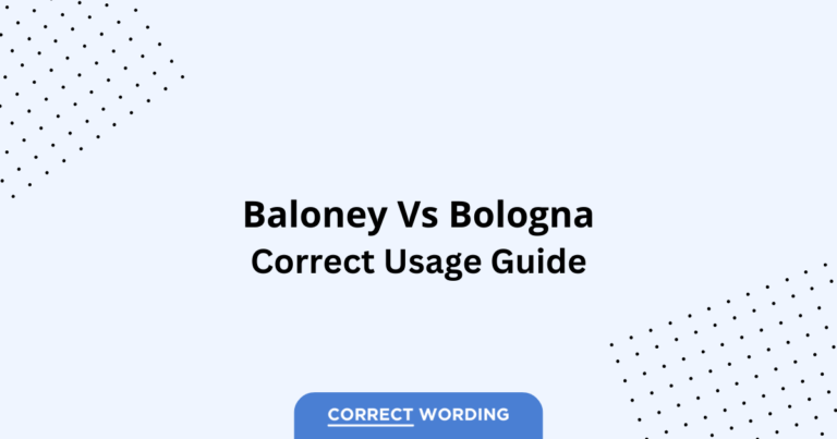 Baloney vs. Bologna - Which is Correct?